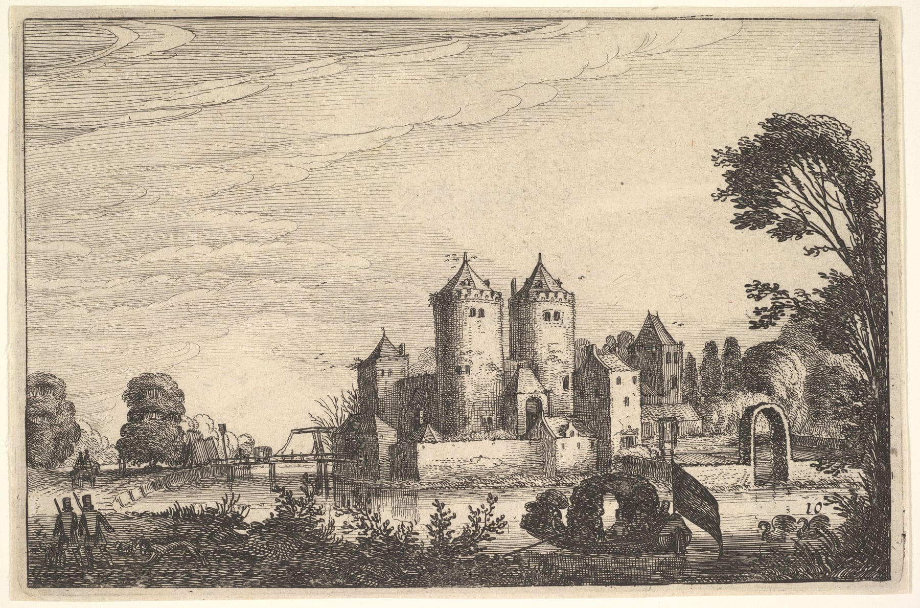 The Castle，Jan van de Velde II，ca. 1616