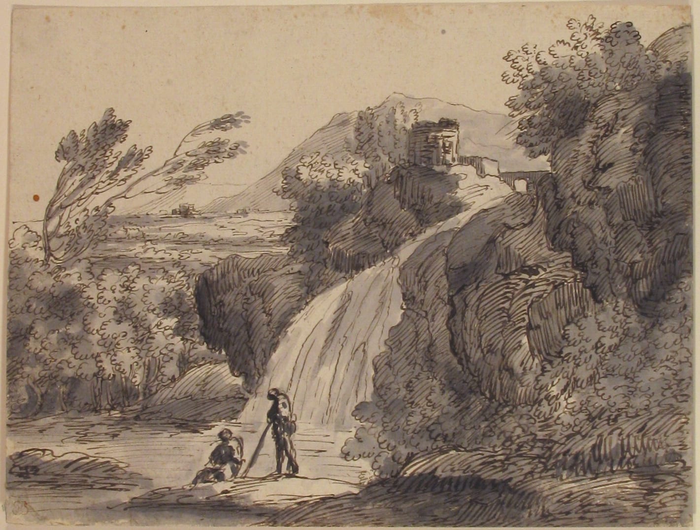 A Harbor，Anonymous, French, 17th century，17th century